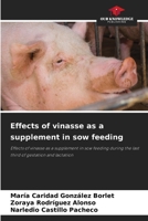 Effects of vinasse as a supplement in sow feeding 6209469043 Book Cover