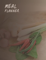 Meal Planner: Bloom Daily Planners Weekly Meal Planning Pad, Meal Planner, Shopping List Food Planning Organizer and Grocery List 8.5 x 11, 100 Pages 1707939721 Book Cover
