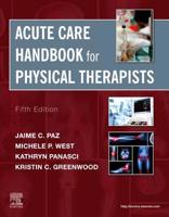 Acute Care Handbook for Physical Therapists 0750698225 Book Cover