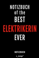 Notizbuch f�r Elektriker / Elektrikerin: Originelle Geschenk-Idee [120 Seiten kariertes blanko Papier] 1709968761 Book Cover