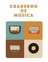 Cuaderno De Musica: M?sicos Composici?n Libro Instrumento Manuscrito Personal Papel Piano Guitarra Est?ndar 13 Bast?n Cuaderno grande / Di B083XVH5M8 Book Cover