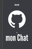 Journal de mon chat: carnet de sant� et de notes sur mon chat ou chaton Cahier format 6x9 pouces, 110 pages avec visuels de chats 171016820X Book Cover