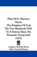 The Kingdom of God and Other Plays 1017970092 Book Cover