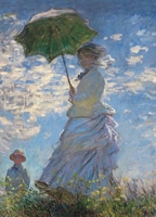 Woman with a Parasol Notebook 0486819418 Book Cover