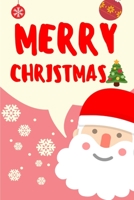 "Merry Christmas"Notebook, Blank Lined Composition Book Journal Gift,120 Pages, 6x9, Soft Cover 1674773846 Book Cover