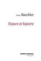 Nature et histoire 2705688145 Book Cover