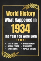 World History What Happened in 1934: The Year You Were Born - Major Events, Sports Highlights, Technological Advances, Cost of Living Changes and More B0F2HV1CNH Book Cover