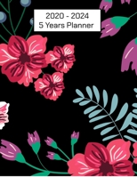 2020 - 2024 5 Years Planner: Five Year Planer Appointment Calendar, Business Planners, Agenda Schedule Organizer Logbook and Journal 8.5 x 11 inch 1697751369 Book Cover