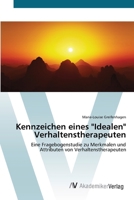 Kennzeichen eines Idealen Verhaltenstherapeuten 3639426568 Book Cover