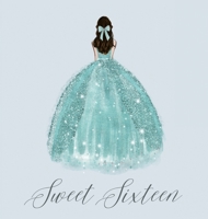 Sweet sixteen guest book, party Guest book, birthday party guest book to sign 1839904135 Book Cover