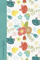 Address Book: Large Print Alphabet Tabs Emergency Contacts Old Fashioned Cream Floral B084T2WKL6 Book Cover