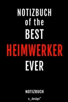 Notizbuch f�r Heimwerker: Originelle Geschenk-Idee [120 Seiten kariertes blanko Papier] 1709902175 Book Cover