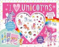 I Love Unicorns Sticker Activity Case (Box Sets) 1800586620 Book Cover