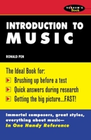 Introduction To Music 0070380686 Book Cover