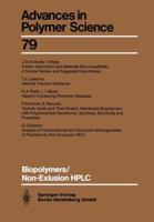 Biopolymers/Non-Exclusion HPLC 366215191X Book Cover