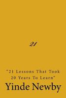 21 "21 lessons that took 20 years to learn" 1974038971 Book Cover