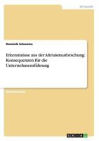 Erkenntnisse aus der Altruismusforschung: Konsequenzen f�r die Unternehmensf�hrung 3656729522 Book Cover