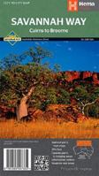 Cairns to Broome (Savannah Way) 2014: HEMA 1865007331 Book Cover