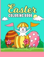 Easter Coloring Book: Easter Coloring Book. Easter Coloring Book For Kids.56 Story Paper Pages. 8.5 in x 11 in Cover. B08ZVZKBNB Book Cover