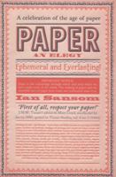 Paper: An Elegy 0062241435 Book Cover