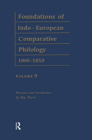 Register zu J. Grimms Deutsche Grammatik: Foundations of Indo-European Comparative Philology, 1800-1850, Volume Nine (Logos Studies in Language and Linguistics) 0415204712 Book Cover