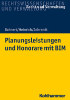 Planungsleistungen und Honorare MIT Bim 3170380419 Book Cover