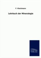 Lehrbuch Der Mineralogie 3846013412 Book Cover