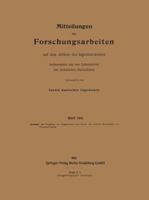 Mitteilungen Uber Forschungsarbeiten Auf Dem Gebiete Des Ingenieurwesens 3662422182 Book Cover