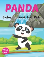 Panda Coloring Book for Kids: A Beautiful Panda Coloring Book for Kids Ages 4-8-12 Panda Gift for Girls and Women. Vol-1 B0959B4R6D Book Cover