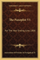 The Panoplist V1: For the Year Ending June, 1806 1163640158 Book Cover
