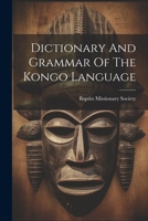Dictionary And Grammar Of The Kongo Language 1021253898 Book Cover