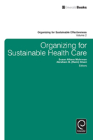 Organizing for Sustainable Healthcare 1781900329 Book Cover