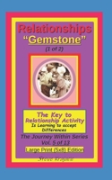 Relationships "Gemstone", The Key to Relationship Activity is Learning to accept Differences.: The Journey Within Series, Vol. 5 of 13. Large Print ... (The Journey Within Series, Large Print) B0GSGP38Q3 Book Cover