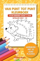 Van punt tot punt kleurboek voor kinderen vanaf 5 jaar - Getallen van 1-50: Werkboek met 30 leuke plaatjes 3967720454 Book Cover