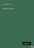 Aander og tider (Danish Edition) 3386589464 Book Cover