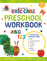 World of Eric Carle Preschool Workbook 0593386205 Book Cover