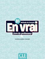 En vrai livre du professeur niveau B1 2090358831 Book Cover