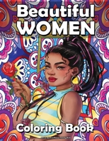 African American Woman Coloring Book: Beautiful Women Portraits | Coloring Book for Adults Celebrating Black and Brown Afro American Queens | For Stress Relief and Relaxation !! B09CC74P1W Book Cover