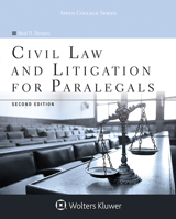 Civil Law & Litigation for Paralegals (Mcgraw- Hill Business Careers Paralegal Titles) 0073524611 Book Cover