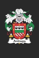 Anduga: Anduga Coat of Arms and Family Crest Notebook Journal (6 x 9 - 100 pages) 1692757113 Book Cover