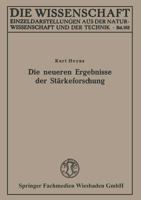 Die Neueren Ergebnisse Der Starkeforschung 3663002780 Book Cover