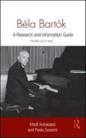 Bela Bartok: A Research and Information Guide 041599523X Book Cover