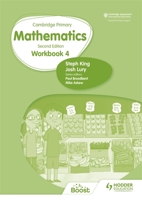 Cambridge Primary Mathematics Workbook 4 Second Edition 1398301205 Book Cover
