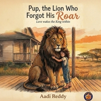 Pup, the Lion Who Forgot His ROAR!: Love Awakes the King within! (NERDY GOLDFISH) B0GH67W7C1 Book Cover