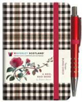 A Red, Red Rose Tartan Notebook (mini with pen) (Burns check tartan) (Waverley Scotland Tartan Cloth Commonplace Notebook) 1849345260 Book Cover