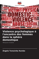 Violence psychologique à l'encontre des femmes dans la sphère domestique (French Edition) 6208020727 Book Cover