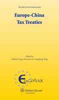 Europe-China Tax Treaties 9041132163 Book Cover