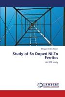 Study of Sn Doped Ni-Zn Ferrites 3659200751 Book Cover