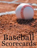 Baseball Scorecards: The Ultimate Baseball and Softball Statistician Record Keeping Scorebook; 95 Pages of Score Sheets (8.5" x 11") 1079710140 Book Cover