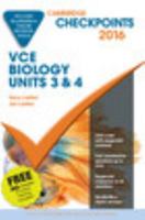 Cambridge Checkpoints VCE Biology Units 3 and 4 2016 and Quiz Me More 131650512X Book Cover
